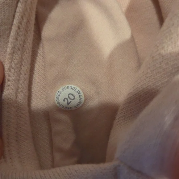 Lululemon Athletica Light Pink Full Zip-Up Scuba - Picture 2 of 4